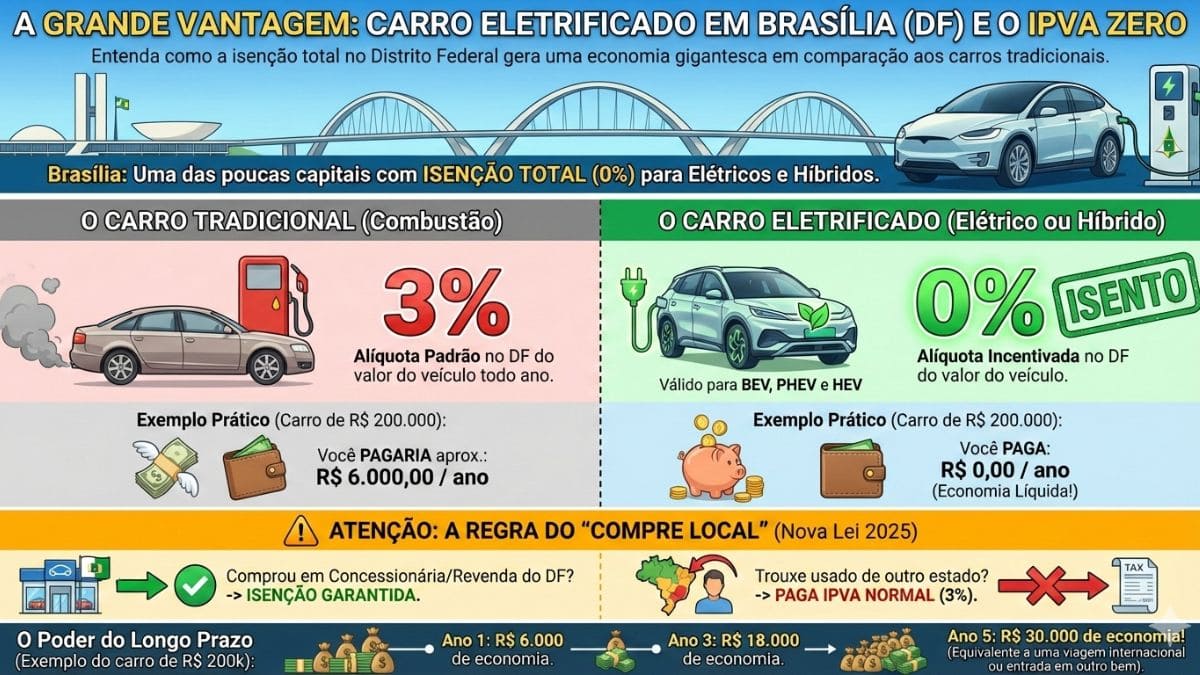 Carro Elétrico para PCD 2026: Guia Completo de Isenção de Impostos e Modelos Acessíveis