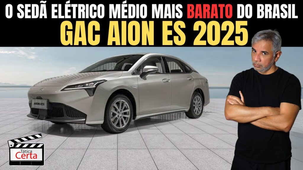 GAC Aion ES 2026 Brasil: Preço R$ 169.990, Autonomia Real e Teste de 4 Semanas como Uber