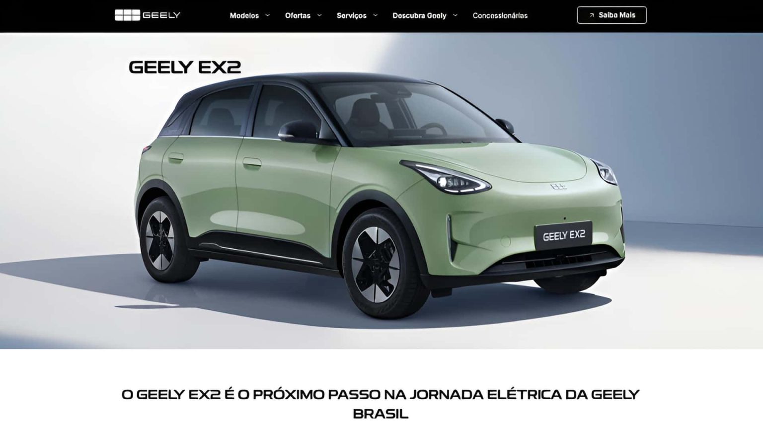 Geely EX2 2026 Brasil: Preço R$ 79.900, Autonomia Real e Análise do Micro EV com Garantia de 10 Anos