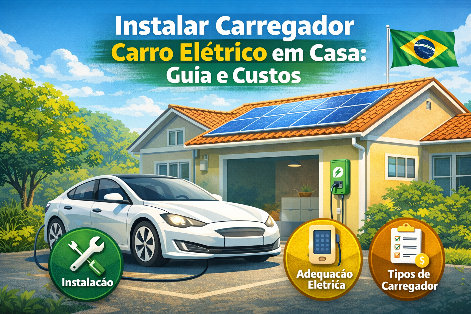 Como Carregar Carro Elétrico em Apartamento 2026: Guia Completo de Instalação e Custos