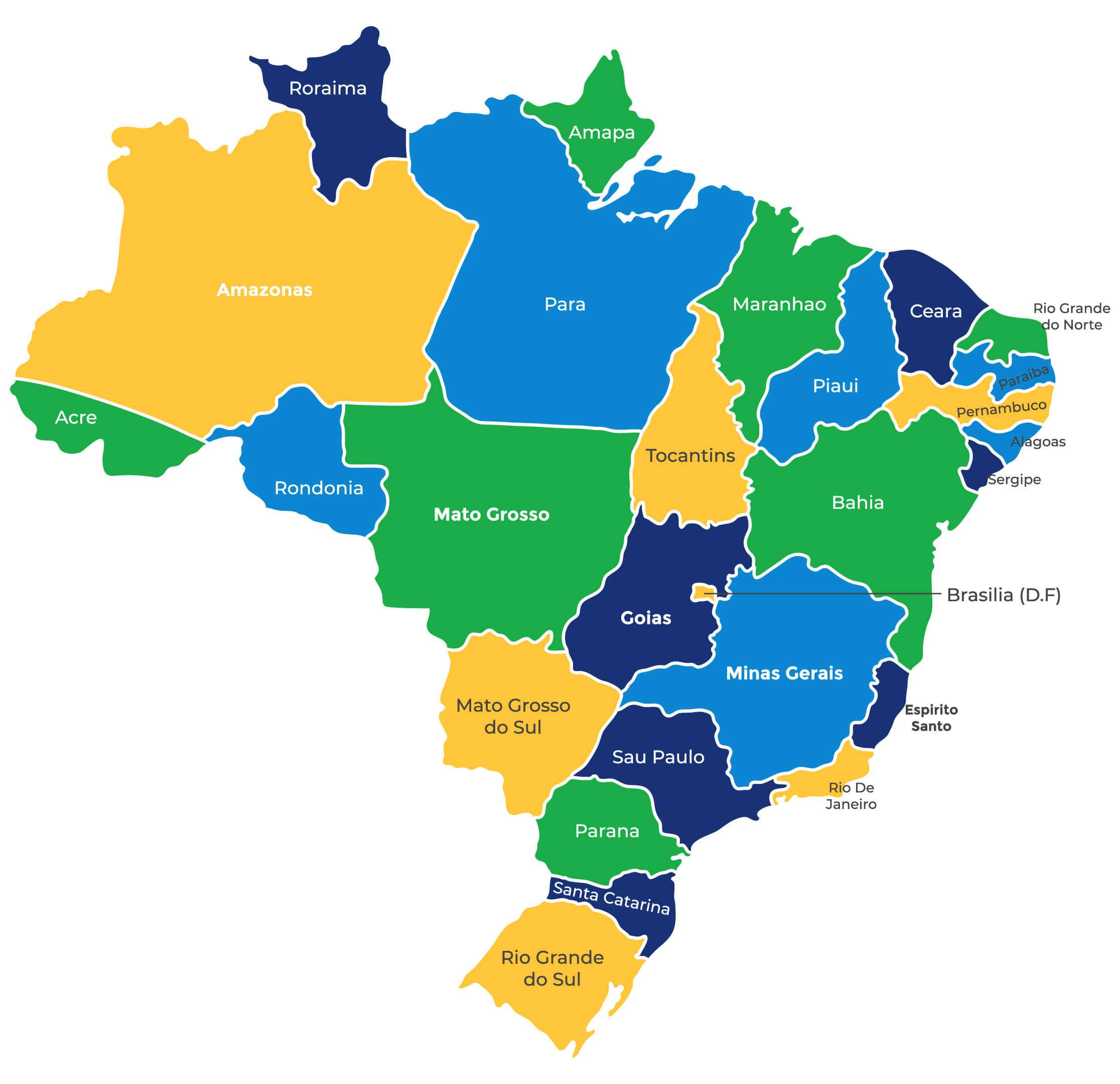 Concessionárias de Carro Elétrico por Estado 2026: Mapa Completo Brasil com 27 Estados e 8 Marcas