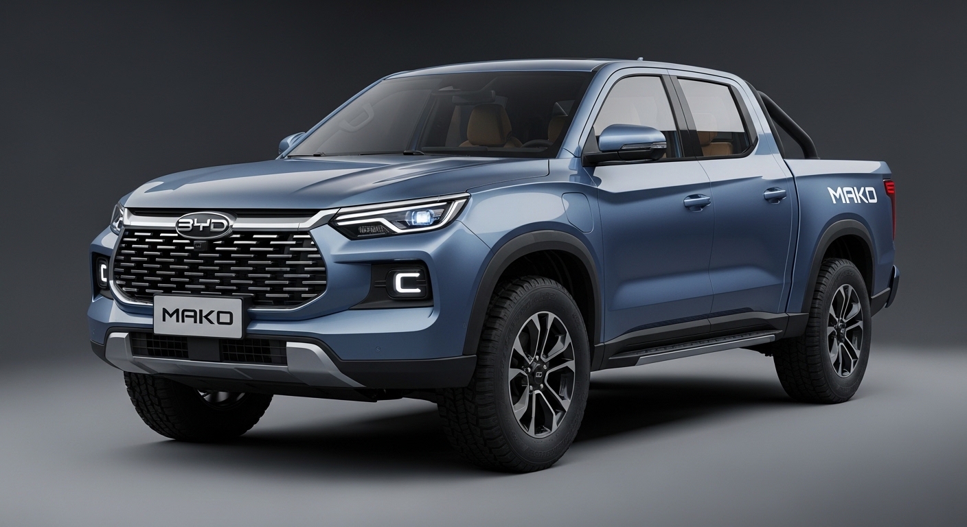 BYD Mako vs Toyota Hilux 2026: Picape Elétrica vs a Mais Vendida a Combustão - Custo Total em 5 Anos